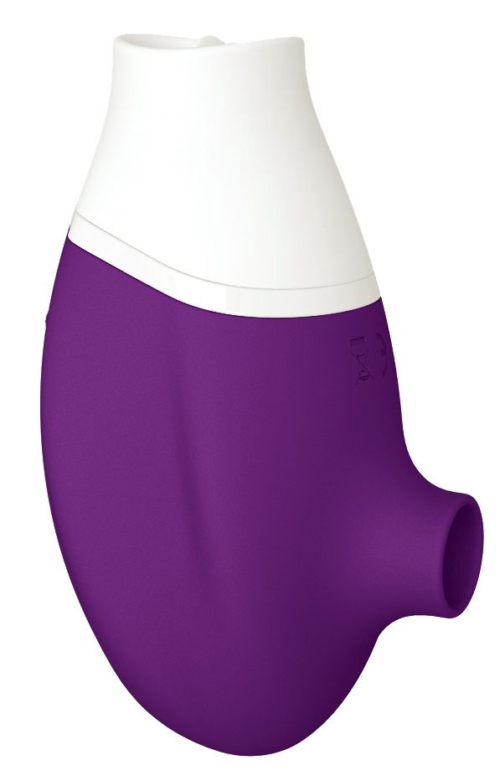 Фиолетовый клиторальный стимулятор Jubie - 0