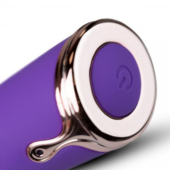 Фиолетовый вибратор-кролик The Queen Thrusting Vibrator - 29 см. - 7