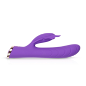 Фиолетовый вибратор-кролик The Princess Butterfly Vibrator - 20,5 см. - 4