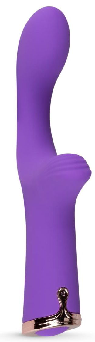 Фиолетовый вибратор The Baroness G-spot Vibrator - 19,5 см. - 0
