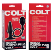 Анальная силиконовая пробка-расширитель COLT Medium Pumper Plug - 9,5 см. - 1