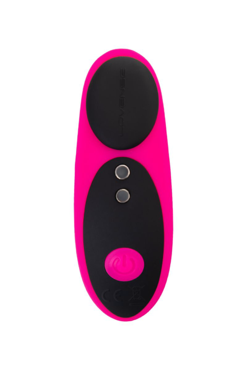 Розово-черный вибростимулятор в трусики Lovense Ferri - 1