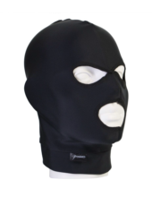 Черная маска на голову Spandex Hood - 2