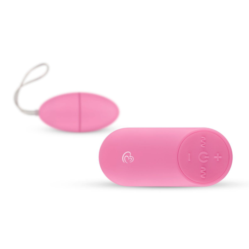 Розовое виброяйцо Vibrating Egg с пультом ДУ - 2