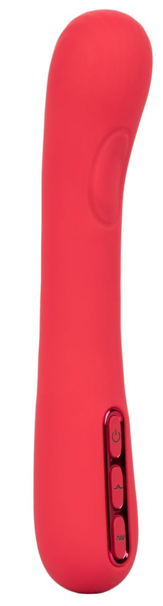 Розовый вибромассажер-пульсатор Throb Thumper - 21,5 см. - 0
