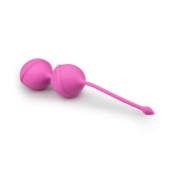 Розовые вагинальные шарики Jiggle Mouse - 1