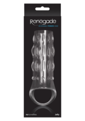 Прозрачная насадка на пенис Renegade Reversible Power Cage - 1