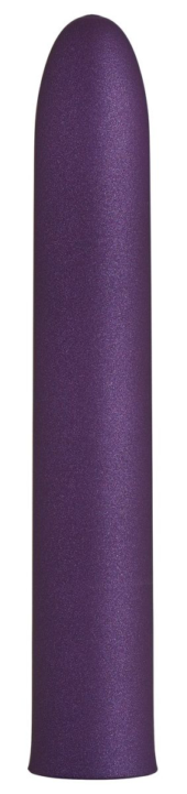 Фиолетовый гладкий вибратор Rocket Man - 14 см. - 0
