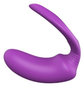 Фиолетовый анальный вибратор REMOTE PRIVATE PLEASER - 7