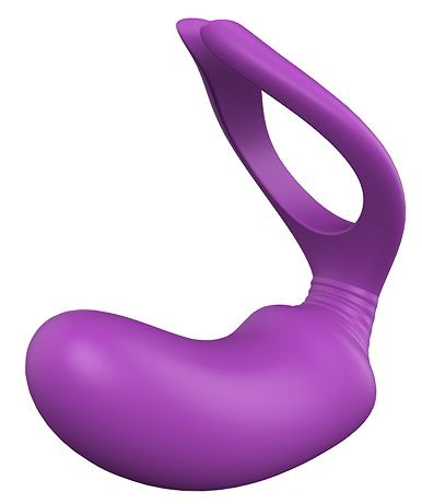 Фиолетовый анальный вибратор REMOTE PRIVATE PLEASER - 6