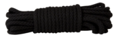 Чёрная хлопковая веревка для связывания Bondage Rope 33 Feet - 10 м. - 0