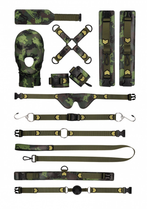 Армейский BDSM-набор Army Bondage - 1