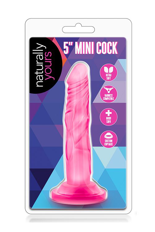 Розовый фаллоимитатор 5 Inch Mini Cock - 14,6 см. - 2