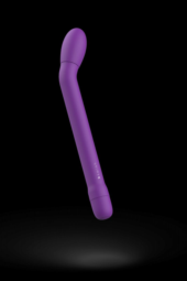 Фиолетовый G-стимулятор с вибрацией Bgee Classic - 18 см. - 1