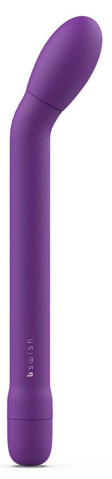 Фиолетовый G-стимулятор с вибрацией Bgee Classic - 18 см. - 0
