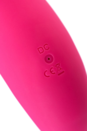 Ярко-розовый многофункциональный стимулятор клитора Blossy - 13