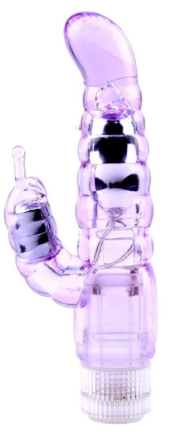 Фиолетовый вибратор-кролик My Dual Pleasure - 21 см. - 0