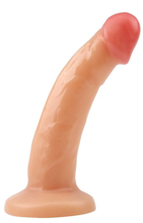 Телесный фаллоимитатор Moonlight Dildo - 18,5 см. - 0