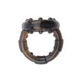 Дымчатое двойное эрекционное кольцо Dual Enhancement Ring - 2