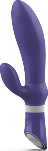 Фиолетовый вибромассажер простаты Bfilled Deluxe - 21 см. - 0