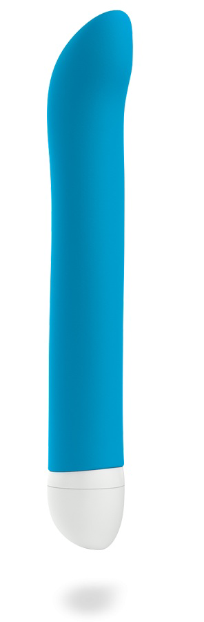 Голубой мини-вибратор Joupie - 18,2 см. - 0