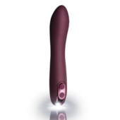 Фиолетовый вибромассажер Giamo - 19 см. - 1