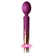Фиолетовый вибромассажер Oriel - 22,7 см. - 1