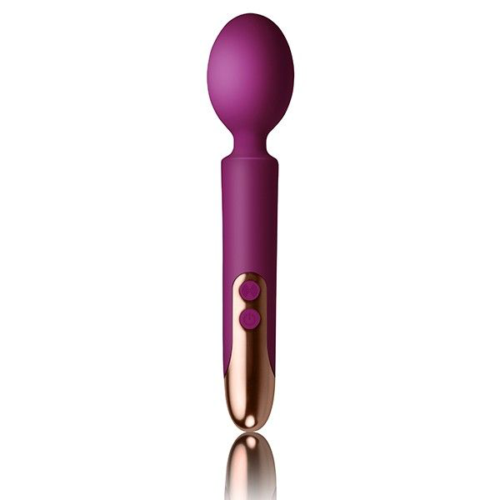 Фиолетовый вибромассажер Oriel - 22,7 см. - 0
