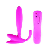 Розовый стимулятор простаты Anal Pleasure 7 Mode Prostate - 12 см. - 0