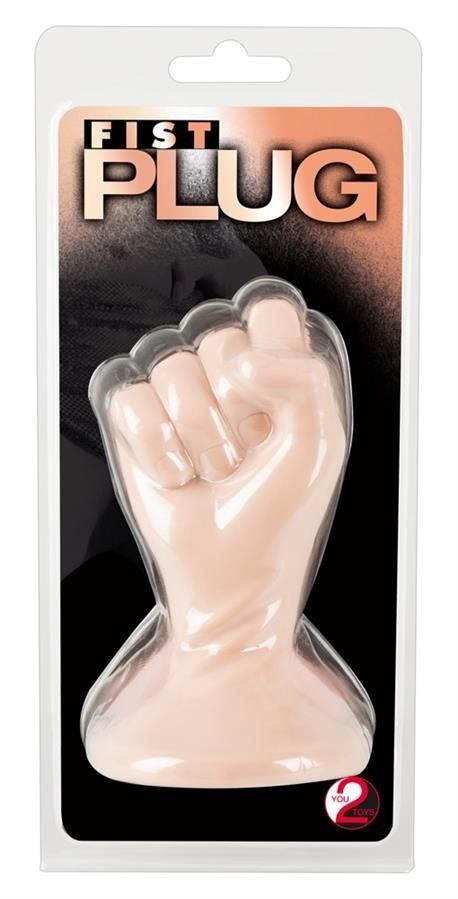 Телесный массажер-рука для фистинга Fist Plug - 13 см. - 1