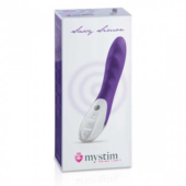 Фиолетовый вибратор Mystim Sassy Simon - 27 см. - 4