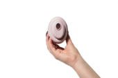 Нежно-розовый вакуумный стимулятор Baci Premium Robotic Clitoral Massager - 4