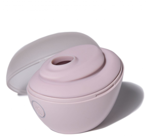 Нежно-розовый вакуумный стимулятор Baci Premium Robotic Clitoral Massager - 0