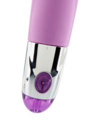 Фиолетовый вибратор Lovely Vibes G-spot - 20 см. - 1