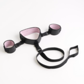 Черно-розовый эротический набор из 7 предметов - 3