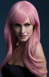 Светло-розовый парик Sienna - 0