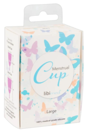 Фиолетовая менструальная чаша Menstrual Cup Large - 5
