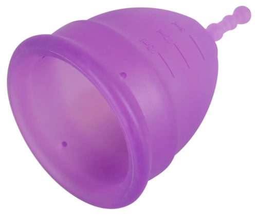 Фиолетовая менструальная чаша Menstrual Cup Large - 1