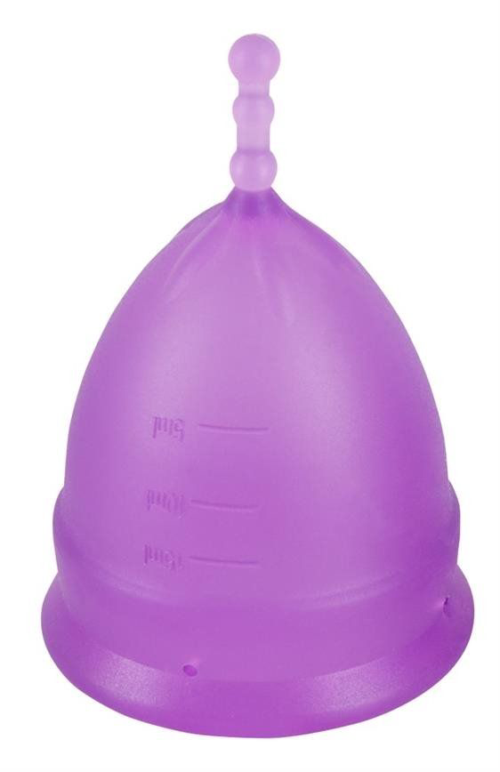 Фиолетовая менструальная чаша Menstrual Cup Large - 0