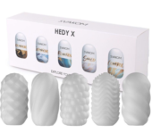 Набор из 5 мастурбаторов Hedy X5 Mixed - 0