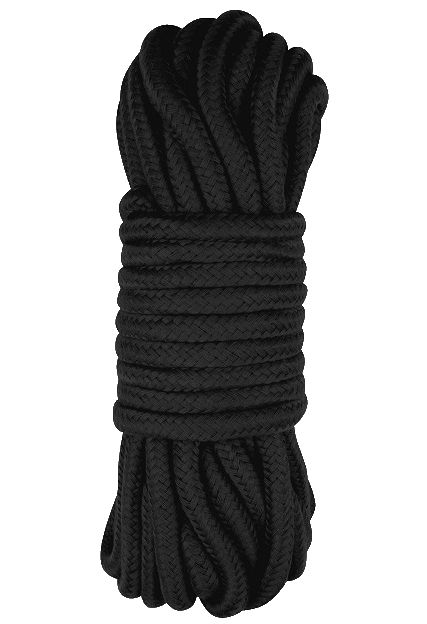 Черная веревка для шибари Bind Love Rope - 10 м. - 0