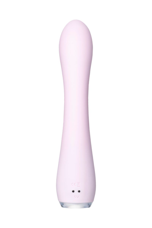 Нежно-розовый вибратор PPP SHIO-PRO - 21 см. - 2