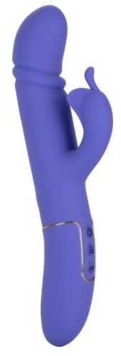 Фиолетовый вибратор-кролик Shameless Seducer - 25,5 см. - 0