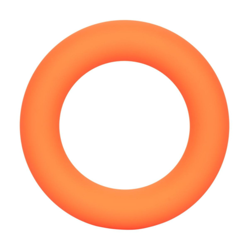 Оранжевое эрекционное кольцо Link Up Ultra-Soft Verge. - 0