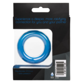 Синее эрекционное кольцо Link Up Ultra-Soft Max - 2