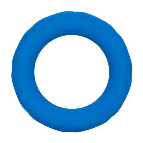 Синее эрекционное кольцо Link Up Ultra-Soft Max - 0