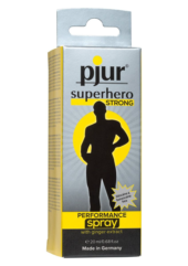 Спрей-пролонгатор длительного действия pjur SUPERHERO Strong Spray - 20 мл. - 1