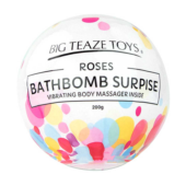 Бомбочка для ванны Bath Bomb Surprise Rose + вибропуля - 1