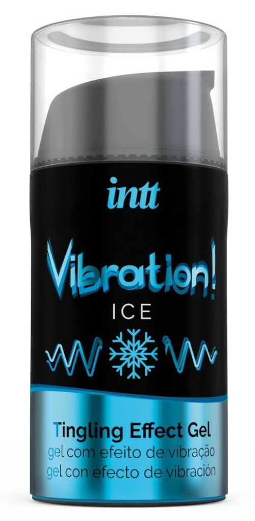 Жидкий интимный гель с эффектом вибрации Vibration! Ice - 15 мл. - 0