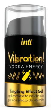 Жидкий интимный гель с эффектом вибрации Vibration! Vodka Energy - 15 мл. - 0